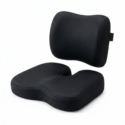 Denloriav™ Ergonomic Desk Chair Cushion Set
