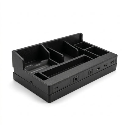 Denloriav™ Desktop Charging Hub with Storage